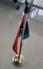 dubai sign display stand crowed control Q stands  Barrier and Queue Up Control System. Queue Up Stand - Crowd control barriers aka Q Stand are sold as portable folding free standing raffle box suggection box feedbak box acrylic products